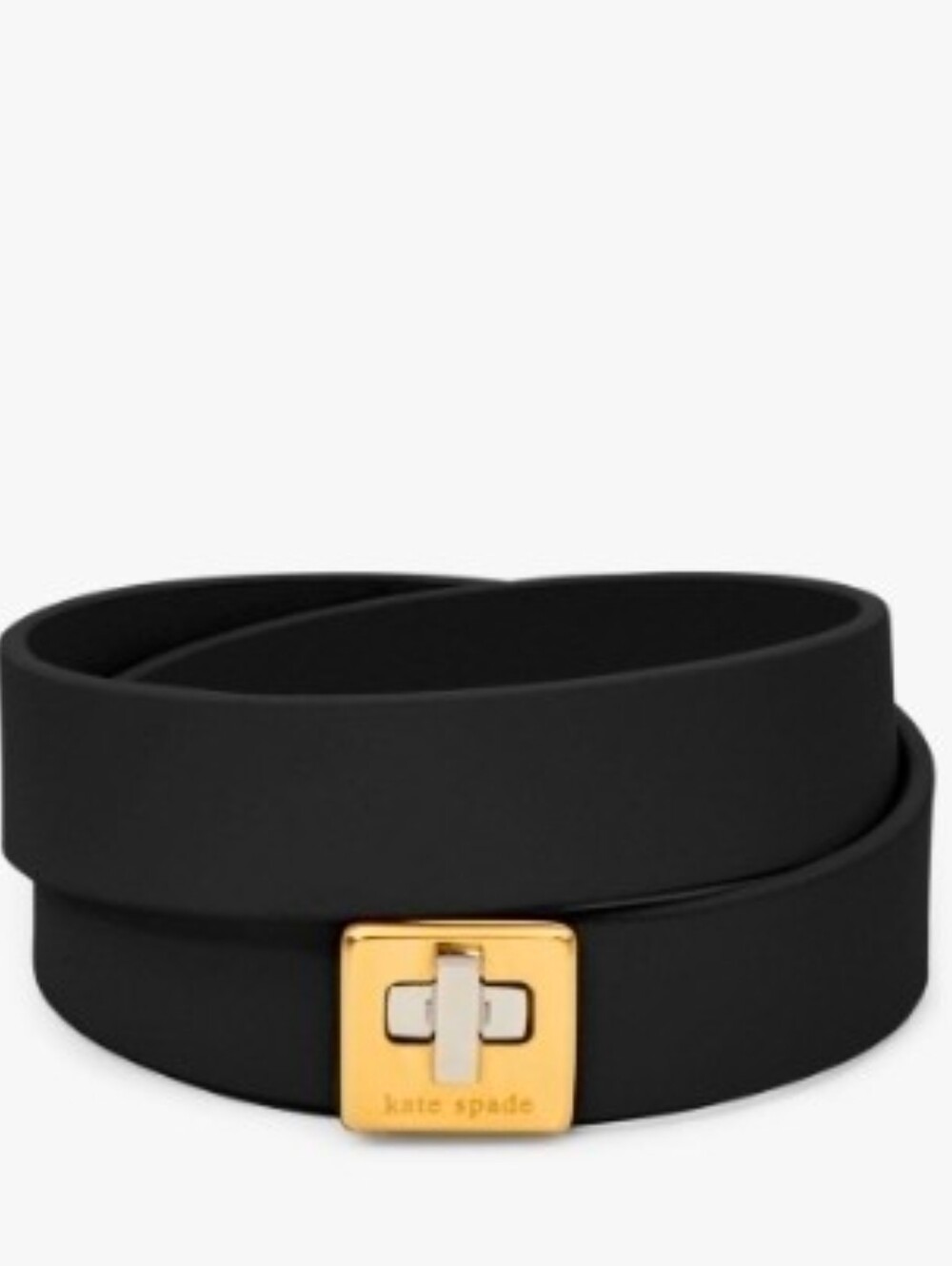 Kate Spade PHOEBE LEATHER DOUBLE WRAP BRACELET/ BNWT